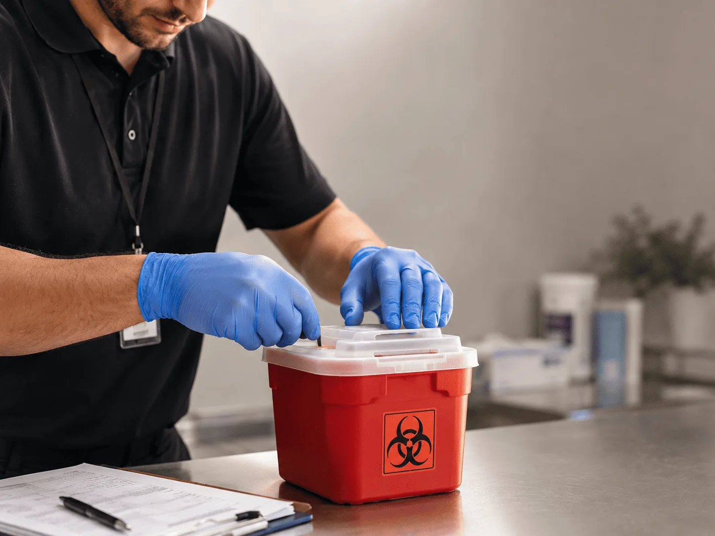 Why choose Sharps Waste Disposal in Linwood, KS